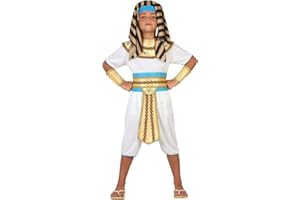 Atosa disfraz egipcio niño infantil blanco 5 a 6 años