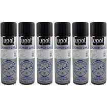 6 X U-POL Power Can Wheel Silver Aerosol Spraydosen UPOL Alu Lack
