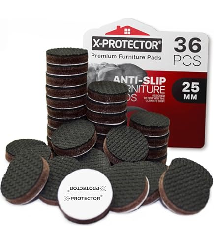 20 X Self-Adhesive Non-Slip Pads Protectors Furniture For Cabinets Ade - View #11