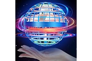ANYFACE Fliegender Ball Magic Schwebender ball: Handgesteuerter Hover Flying Ball Boomerang Ball mit LED Licht, Fliegendes Spielzeug Mini Drohne für Kinder ab 6, 8, 10, 12 Jahre, Geschenke Für Jungen Mädchen