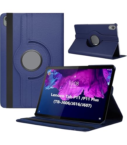 Hülle Für Lenovo Tab P11 Gen 2 – Mit Stifthalter, PU-Leder, Faltbarer Standfuß & Weicher Rückseite