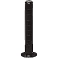 Igenix DF0030BL Oscillating Tower Fan, 30 Inch, 3 Speed Settings, 2 Hour Timer with Auto Shut Off, Black