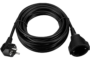 Rev Przedłużacz, Czarny, 5 m