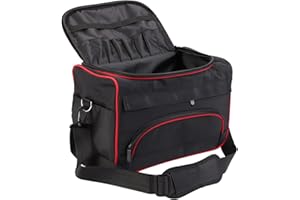 YUYTE Handtasche, Tragbare Umhängetasche, Professional Friseurtasche, GroßE Lagerung Multifunktions Make Up Reise Outdoor Friseur Werkzeugtasche für Blow Dryers Haarglätter Lockenwickler Abteilklammern