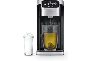 CASO HW 770 Advanced - Distributore di acqua calda, acqua calda in secondi, 13 livelli di temperatura (40-100°C), funzione memoria, consente di risparmiare fino al 50% di energia rispetto ai