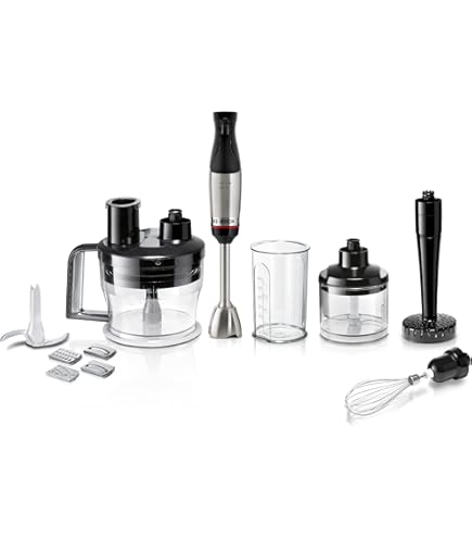 Frullatore Ad Immersione Bosch MSM4W420 - 800 W, Serie 4 ErgoMaster Bianco