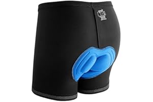 Sportneer Cycling Shorts Mens 3D Men's Cycle Shorts Padded Cycling Shorts Men Anti-Slip Design, Breathable & Adsorbent Cycling Underwear Bicycle Shorts