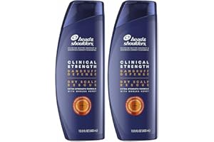 HEAD & SHOULDERS Szampon Head and Shoulders Clinical Strength do leczenia łupieżu i łojotokowego zapalenia skóry, 400 ml (opakowanie 2)