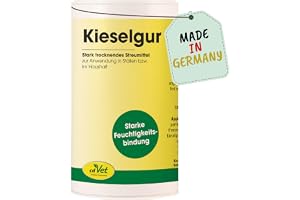 cdVet Naturprodukter Kiselgur 50 g – hund, katt, fågel, små djur – torkhjälpmedel – fuktbindande – binder loppor + kvalsterav