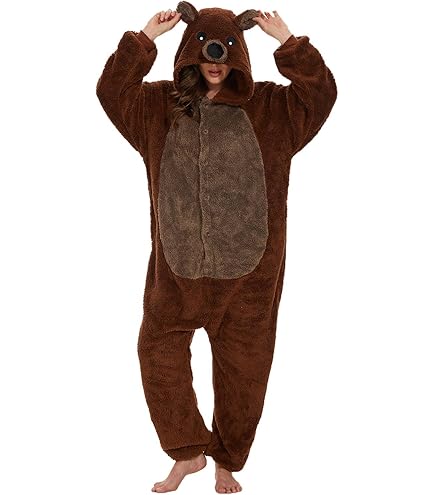 GWAWG 33pcs Costume Boucher Horrifique, Masque D'ours Effrayant