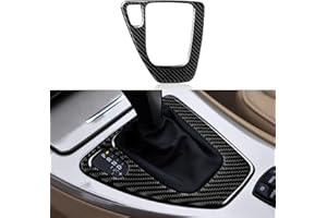 OYDDL für BMW 3er E90 E92 2005-2012 Carbon Faser Schalttafel Abdeckungen Aufkleber Getriebe Schaltrahmen Verkleidung Autozubehör (Classic)