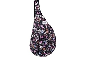 HAWEE Sac de Poitrine Multifonction - Sport, Voyage, Bandoulière, Crossbody pour Hommes, Femmes, Adolescents - Travail, Étude, Escalade, Randonnée, Course - Licorne Blanche Rose, Taille L