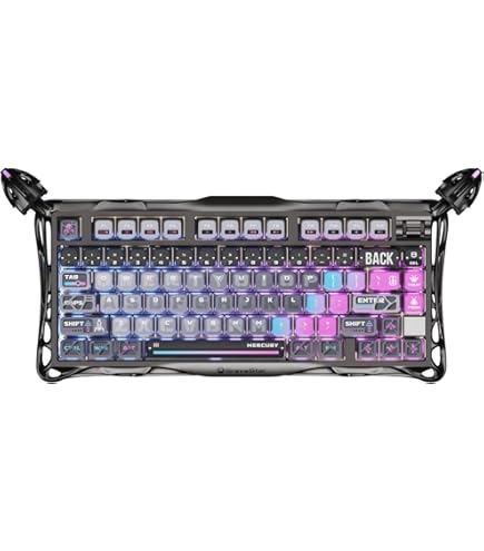 GravaStar V75 PRO Gaming Keyboard with Hall Effect - Cyberpunk