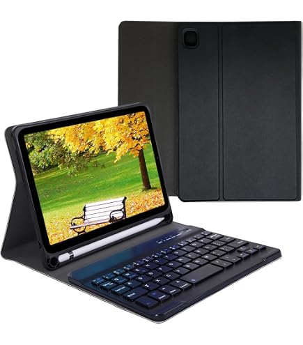 Coque Clavier AZERTY JADEMALL Pour IPad Mini 5/4/3/2/1 - Bluetooth, Détachable, 7.9 Pouces, Noir