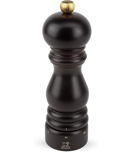 Bisetti 851 Moulin à Poivre Acrylique Transparent 17,5 Cm – Moulin Professionnel En Acier