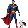 McFarlane DC Multiverse Superman and Krypto (Superman Movie) 7in Action Figure (Deluxe Theatrical Edition) Toys