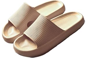 Yeeteepot Herren Damen Badeschlappen Cozislides Dusch Badeschuhe Bequeme Home Slippers Wolke Hausschuhe Badelatschen Sommer Rutschfeste Pantoffeln