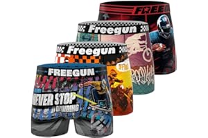 FREEGUN Boxeur ajusté (Lot de 4) Garçon