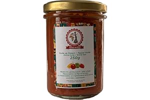 AFRIC'N KEDA Purée de Piment/Pepper Purée (Extra-forte/Extra Hot)200 g