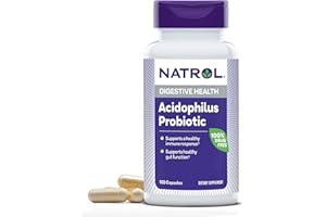 Natrol Acidophilus Probiotic (100) Standard, 50 g