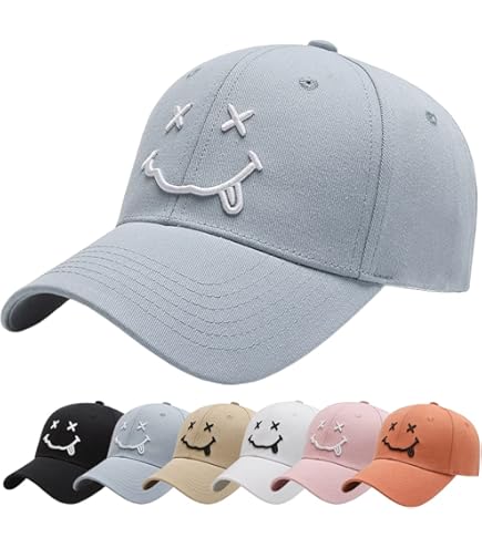 Baseballkappe Vintage Style - Lustige Hip Hop Mütze Mit Bommel Für Damen & Herren