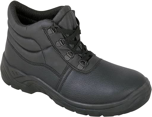 black utility boots
