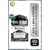 Garnier Saf ve Temiz K&ouml;m&uuml;r Matlaştırıcı G&uuml;nl&uuml;k Nemlendirici Krem 50ML