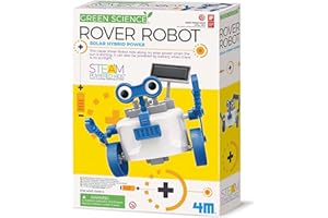 4M 403417 Green Science Rover Robot-Solar Hybrid Power, Multi