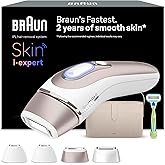 Braun Luz Pulsada Skin i·expert Smart IPL, Alternativa a Depiladora Laser Con Inteligencia Artificial, Eliminación Del Vello 