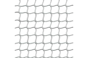 LJBD Filet de Protection Robuste pour Enfant Chat, Filet de Sécurité Anti Chute Sans Nœuds en Polyester pour Escaliers Balcon Clôtures Terrasses Animaux pour Voiture(Size:1*3m(3*10ft),Color:blanc)