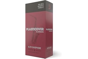 RICO Plasticover Blätter für Altsaxophon Stärke 2.0 (5 Stück)