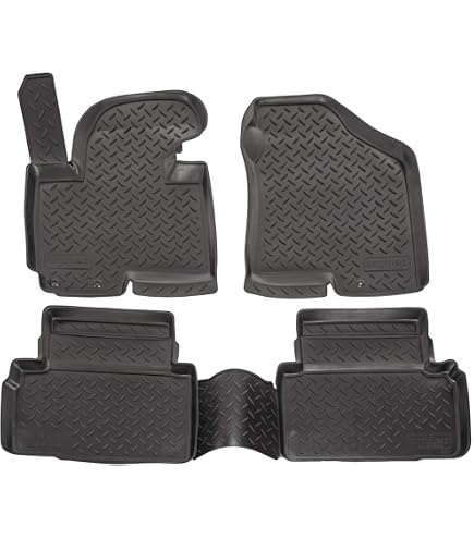 Tappetini Auto In Feltro Per Hyundai IX35 Dal 2009 – Set Di 4 Pezzi, Impermeabili, Antiodore, Lavorazione Italiana - 3