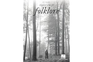 Taylor Swift – Folklore | Piano/Vocal/Guitar Artist Songbook | 17 Songs from the 2020 Grammy-Winning Album | Hal Leonard PVG Sheet Music Book | Pop Piano Music for Singers, Fans, and Musicians