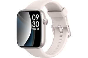 ACCLAFIT Smart Watch for Men Women Answer/Make Call, 1.85" Smartwatch, Fitness Watch with Heart Rate Blood Pressure Sleep Monitor, 140+Sports, IP68 Waterproof Step Counter Watch Compatible with Android IOS