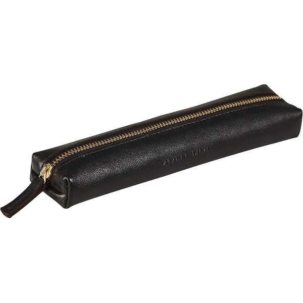 410118C - Petite Trousse Slim En Véritable Cuir D'Agneau, Turquoise
