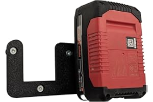 Xebtec Akku Halterung für 2 Einhell 18V Akku - Power-X-Change Akku Wandhalterung / Wandhalter / Akku-Halterung