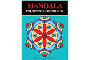 Mandala Coloring Book for Kids: Easy Mandalas for Beginners