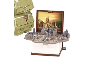 ORTUH Enchanteds Castle Keychain | Stereo Castle Book Keychain Toys,Relaxation Toys Children Kids Toys 3D Jewelry Pop-up Car Key Rings Key Chains