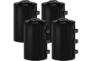 MaxAwe 4er Set Wassergewichtstaschen Standfuß Sandsäcke, Pavillonstandfüße Faltpavillon Pavillon Gewichte Tasche, Wasser Befüllbar, Wasserbeutel Gewichte für Pavillons Gartenzelte Festzelte Fester