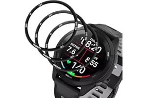 BEUKEI Protector Pantalla para Garmin Forerunner 265, 3 Piezas Cristal Protector, Sin Burbujas, Antiarañazos, Dureza 9H, Antihuellas, Screen Protector