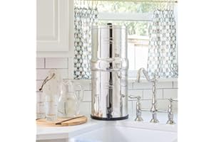 Royal Berkey RB4x2-BB Système de filtration d’eau avec 2 éléments noirs, par Berkey