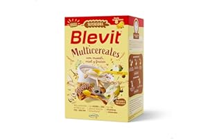 Blevit Superfibra Multicereales | 500g | Papilla de 8 Cereales con Muesli, Miel y Fruta para Bebé desde los 8 Meses