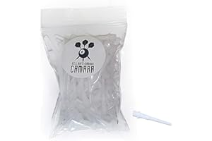 BILLARES Y DARDOS CAMARA Lot de 100 Pointes de fléchettes en Plastique pour Fléchettes Électroniques