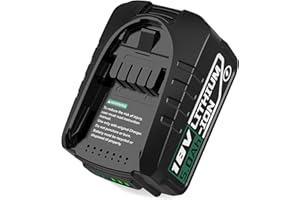 TEENPOWER 18V Akku Kompatibel mit Bosch Haus und Garten, 5.0Ah Akku für Gloria akku Kompatibel mit Bosch 18V PBA PSB PSR