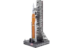 Metal Earth Kit de modélisme 3D en métal Artemis Moon Rocket de qualité supérieure