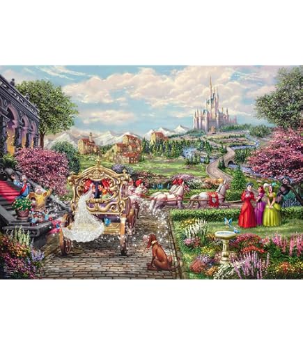 Schmidt Spiele Puzzle 1000 Pezzi – Notre Dame Di Thomas Kinkade, Premium Quality