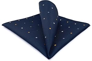 S&W SHLAX&WING Carré De Poche À Pois Moderne 32cm Accessoire Chic Costume Mariage Soirée Événement