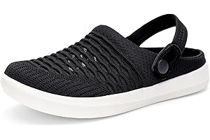 HKR Chodaki dla kobiet wygodne sandały ogrodowe do wewnątrz na zewnątrz damskie pantofle kapcie