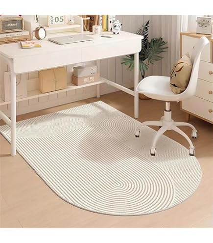 Capslpad antislip stoelmatjes voor hardhouten vloeren 90x120cm Grijsgoud Abstract vloerbeschermingsmat Onderlegger voor bureaustoel Bureautapijt voor harde vloeren Kantoor Kantoorstoel