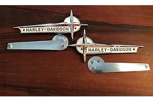 GZM Montagesatz Embleme Aufkleber für Benzintank Harley Davidson 61776-61t